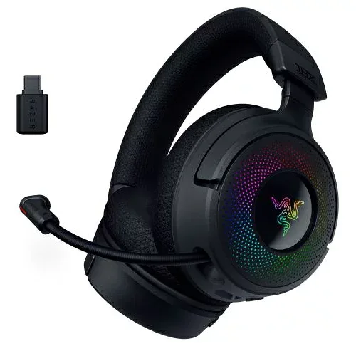 Razer|レイザー 【国内正規品】ゲーミングヘッドセット Kraken V4 (Chroma RGB対応 ワイヤレス) RZ04-05170100-R3M1