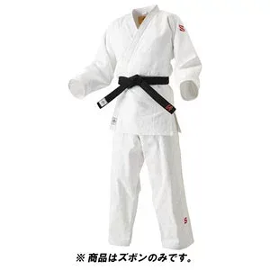 九櫻 選手用 柔道衣(新規格) ズボンのみ(ホワイト・レギュラーサイズ:1.5) HYK-JOEXP15 IJF・全日本柔道連盟認定