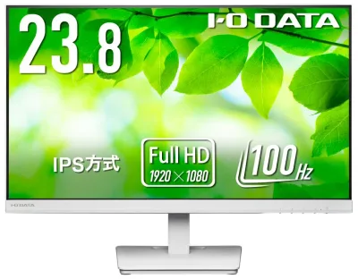 アイオーデータ|I-O DATA 液晶ディスプレイ(23.8型/IPS/FullHD 1920×1080/100Hz/5ms)(ホワイト) LCD-A242SDW
