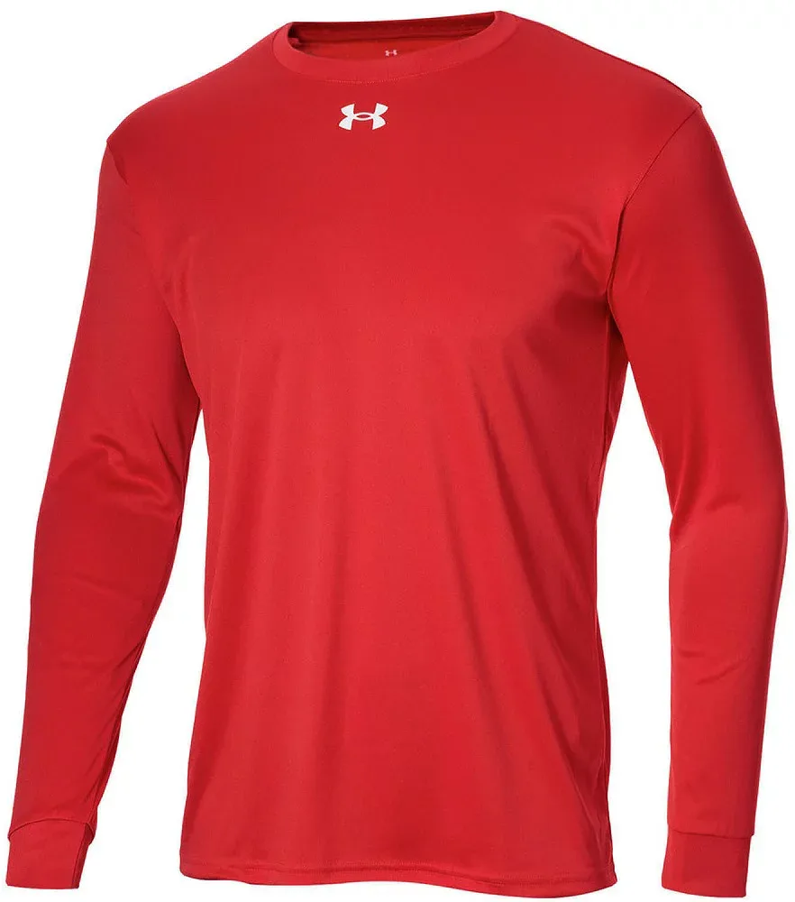 アンダーアーマー ユニセックス UAチーム ロングスリーブTシャツ(Red・サイズ:SM) 1375590-600-SM UNDER ARMOUR