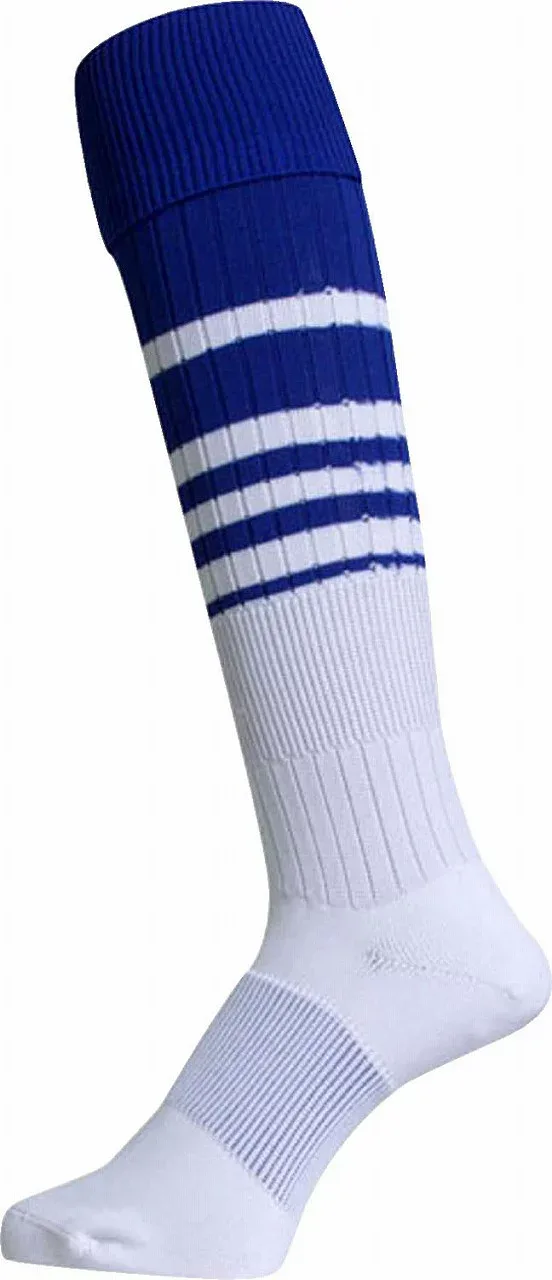 マイン RUGBY SOCKS(ブルー×ホワイト) ソックス 25-27cm EBS-815