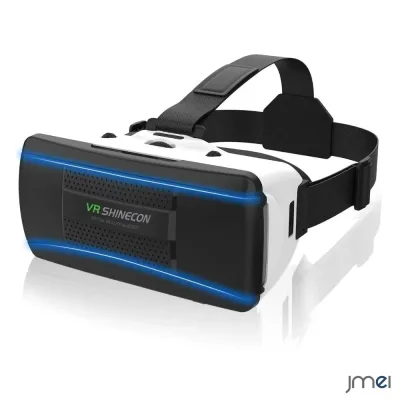 VR ゴーグル スマホ ブルーライトカットレンズ Bluetooth イヤホン リモコン vrゴーグル ヘッドセット 3Dメガネ 4.5〜6.53インチ 対応 動画 ゲーム 超3D効果 イヤホン 対応 樹脂光学レンズ ブルーライトカット 焦点距離 瞳孔間距離調整