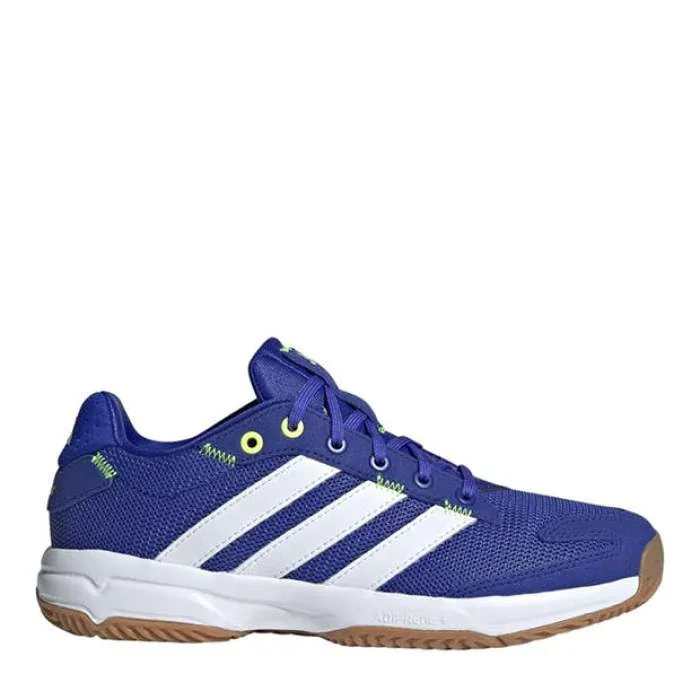 アディダス Adidas 【 Stabil Indoor Shoes Kids Kids Blue/White 】 シューズ 運動靴 ジュニア キッズ 青色 ブルー 白色 ホワイト