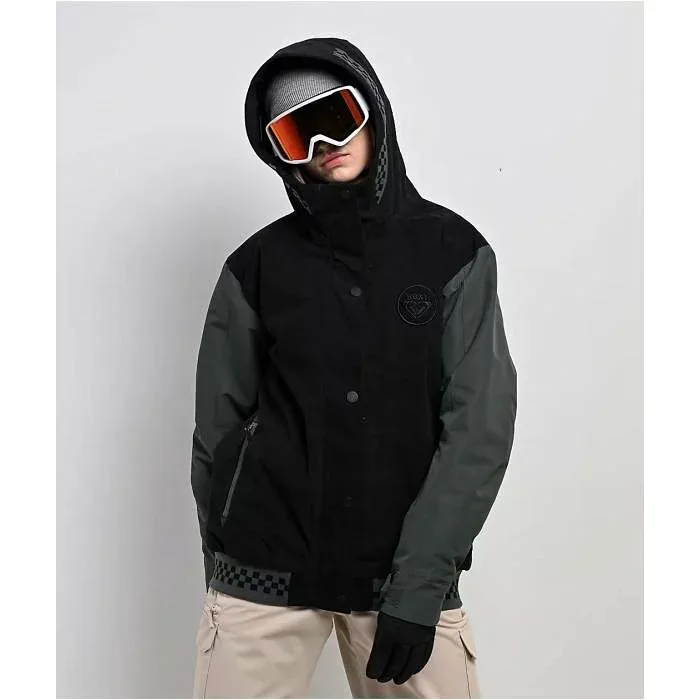 ロキシー Roxy 【 Cheer Up Black Combo 10K Snowboard Jacket Women's Black 】 黒色 ブラック Jacket ジャケット レディース 黒色 ブラック