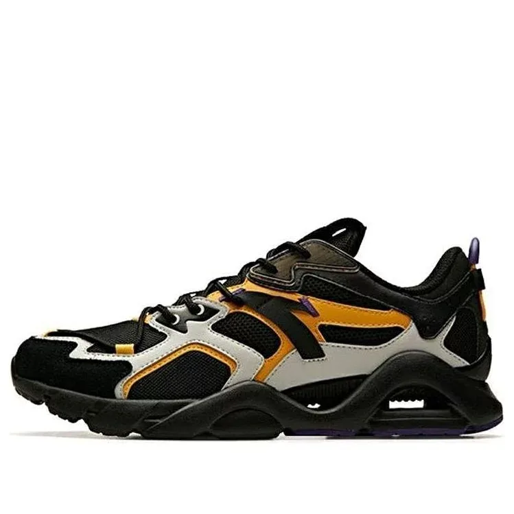 シリーズ 灰色 グレー 黒色 ブラック 橙 オレンジ 'BLACK ORANGE' スニーカー メンズ ANTA RUNNING SERIES SNEAKERS GREY 91945535-3 / BLACK GREY ORANGE