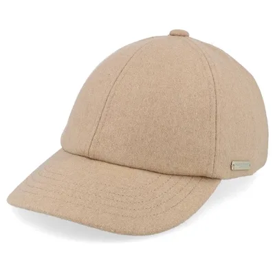 Seeberger 【 Wool Blend Camel Dad Cap Women Beige 】 camel キャメル キャップ 帽子 レディース ベージュ