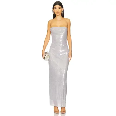 Bec + Bridge 【 Aishya Maxi Dress Women Lilac Grey 】 ドレス レディース 灰色 グレー