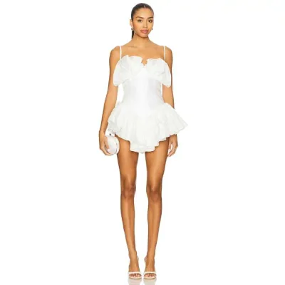 The Dolls House 【 Shelby Playsuit Women White 】 レディース 白色 ホワイト