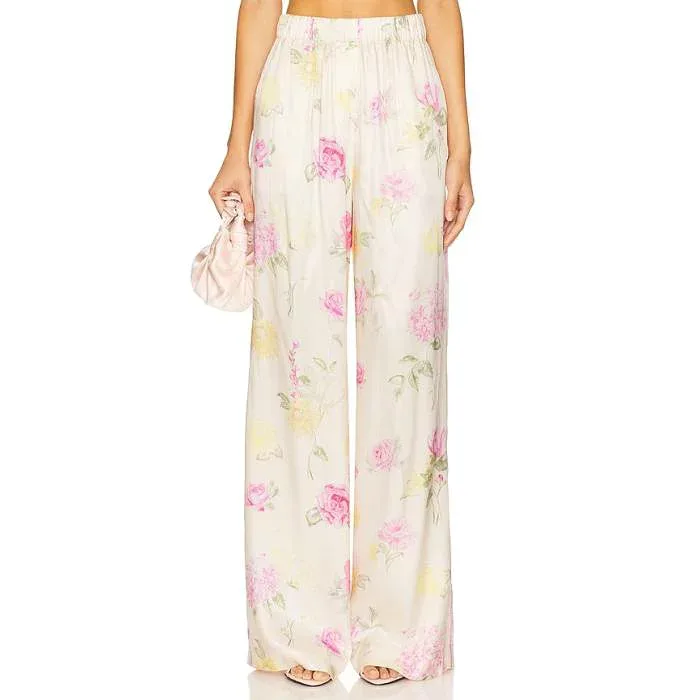 Loveshackfancy 【 Helia Pant Women Sunlit Rose 】 パンツ レディース Rose ローズ