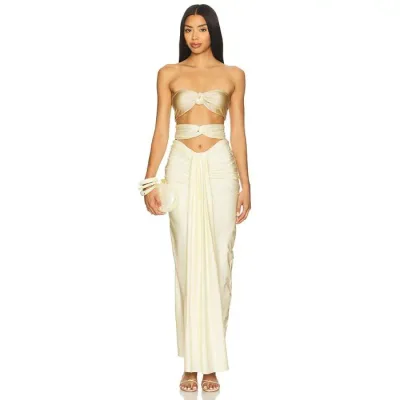 Baobab 【 Giselle Dress Women Marble Ivory 】 ドレス レディース アイボリー