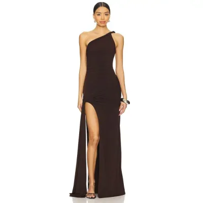 Lovers And Friends 【 Sabrina Gown Women Espresso Brown 】 レディース 茶色 ブラウン
