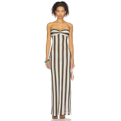 Lovers And Friends 【 Nettie Maxi Dress Women Sage Multi 】 ドレス レディース