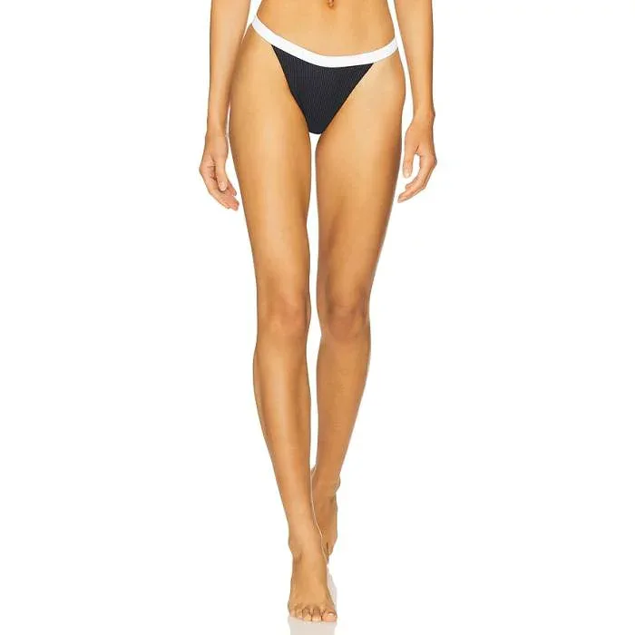 Lovers And Friends 【 Nylah Bottom Women Black &Amp; White 】 ズボン ボトムス レディース 黒色 ブラック 白色 ホワイト