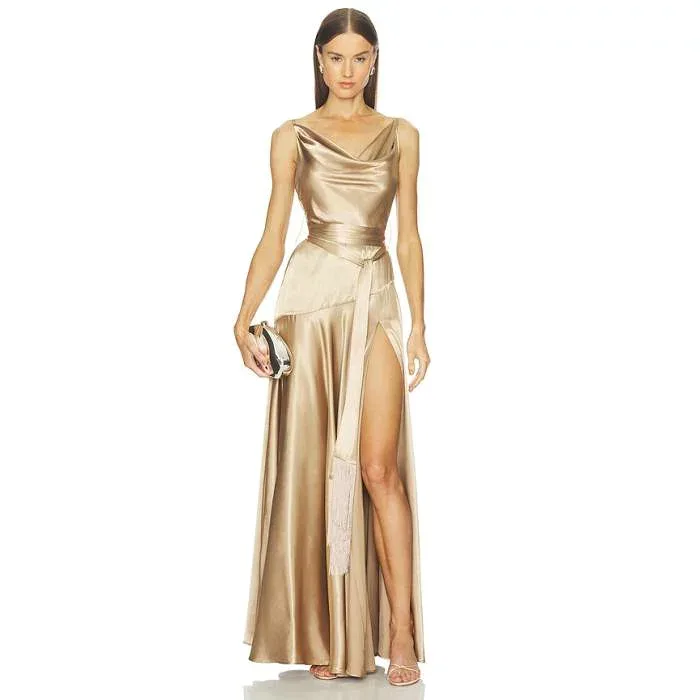 Bronx And Banco 【 Leo Maxi Dress Women Caramel 】 ドレス レディース