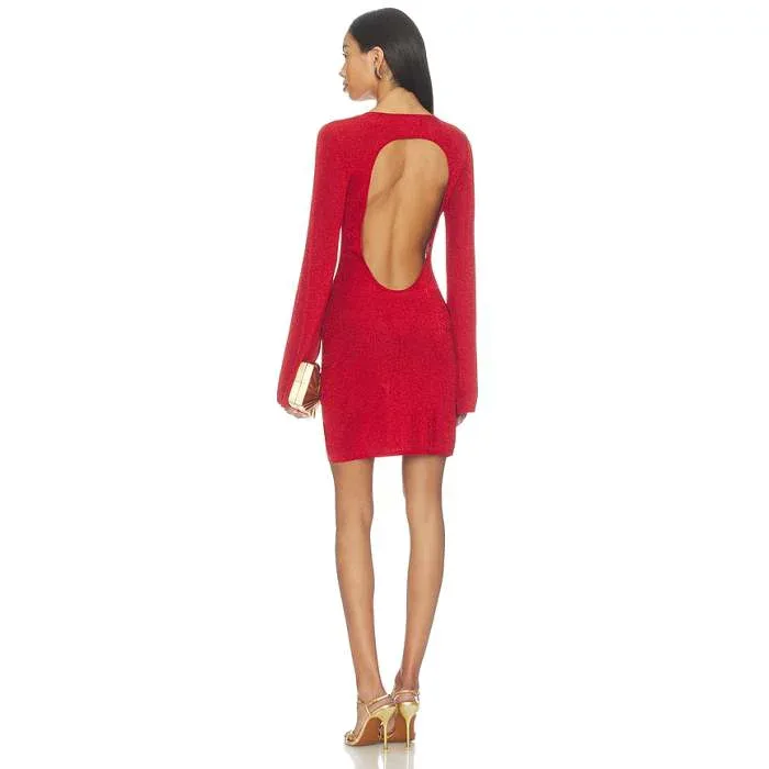 バッシュ Ba&Sh 【 Zulma Dress Women Rouge 】 ドレス レディース