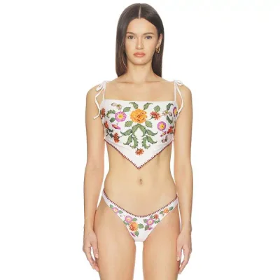 Agua Bendita 【 Avorio Bikini Top Women Bahia 】 レディース