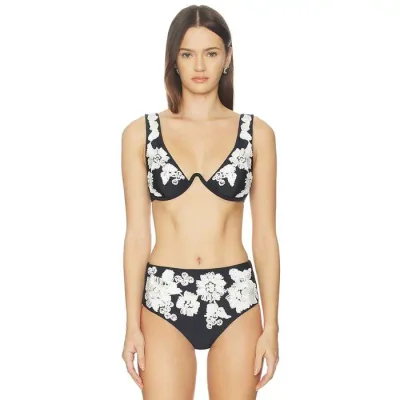 Simkhai 【 Rosie Mono Wire Bikini Top Women Black Multi 】 レディース 黒色 ブラック