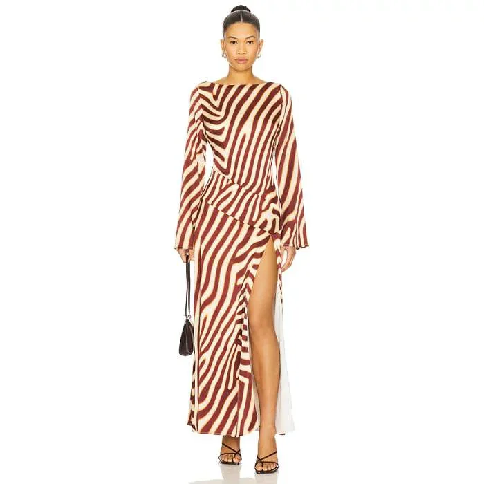 セブンワンダー Seven Wonders 【 Montie Sleeved Maxi Dress Women Montie Chocolate 】 ドレス レディース