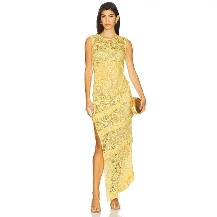 Georgia Hardinge 【 Spiral Dress Women Lemon 】 ドレス レディース