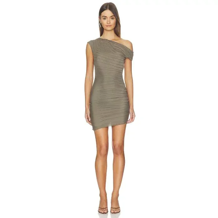 Bec + Bridge 【 Brenna Pintuck Mini Dress Women Khaki 】 ドレス レディース カーキ