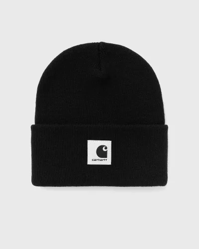 カーハート ダブリューアイピー Carhartt WIP 【 Carhartt WIP WMNS Ashley Beanie Women Black 】 ビーニー 帽子 Black 黒色 ブラック