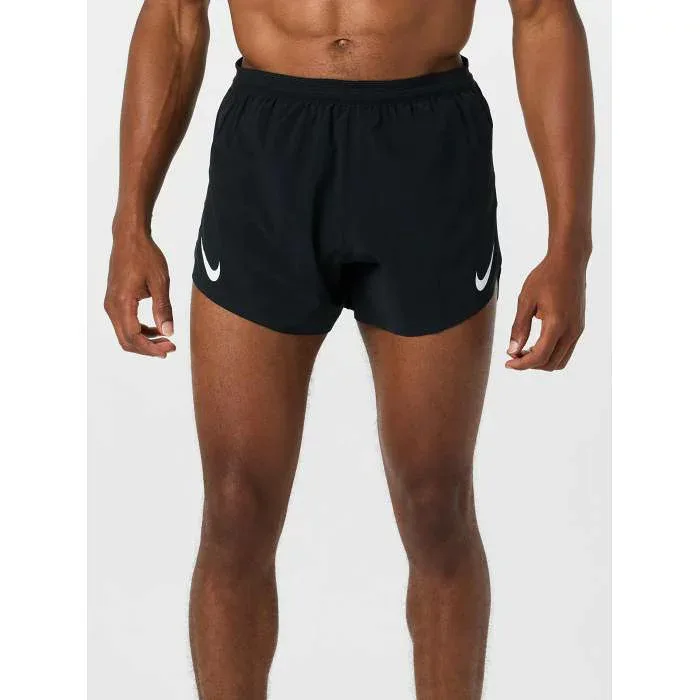 ナイキ Nike 【 Men's Dri-Fit Adv Aeroswift 4" Bl Short Men Black 】 メンズ ドライフィット メンズ 黒色 ブラック