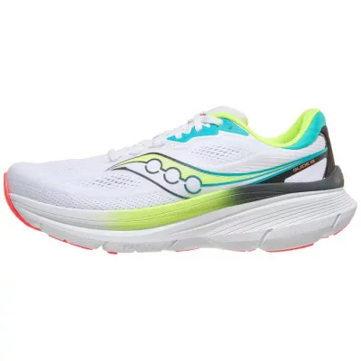 サッカニー Saucony 【 Guide 19 Men White/Citron 】 メンズ 白色 ホワイト