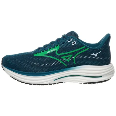ミズノ Mizuno 【 Wave Rider 29 Men Sailor Blue/Green 】 Wave ウェーブ・ウェイブ メンズ 青色 ブルー green 緑・グリーン