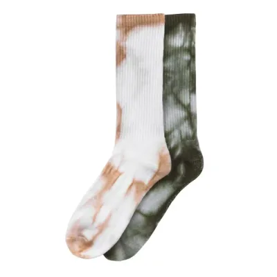 Wss Athletic 【 2 Pack Large Tie Dye Crew Unisex Hemp/Olive 】 ネクタイ クルー ユニセックス olive オリーブ