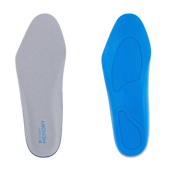 ソフソール Sofsole 【 Mens Memory Insole Unisex Gray/Blue 】 メンズ ユニセックス gray 灰色・グレー・グレイ 青色 ブルー