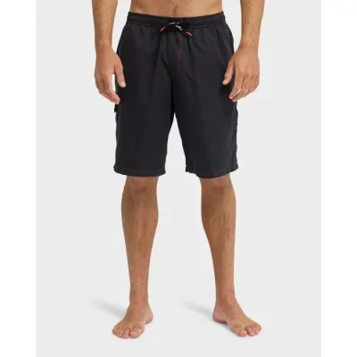 クイックシルバー Quiksilver 【 Mens Yg Last Stance Volley 21" Swim Shorts Mens Black 】 メンズ Stance スタンス ショーツ メンズ 黒色 ブラック