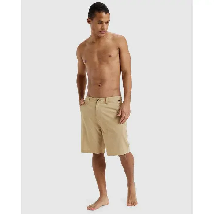 クイックシルバー Quiksilver 【 Mens Union Amphibian 20" Hybrid Shorts Mens Khaki 】 メンズ Union ユニオン Hybrid ハイブリッド ショーツ メンズ カーキ
