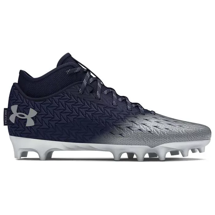 アンダーアーマー Under Armour 【 Spotlight Clone 4.0 Mc - Men's Men's Midnight Navy/Metallic Silver/Metallic Silver 】 メンズ メンズ 紺色 ネイビー Silver 銀色・シルバー