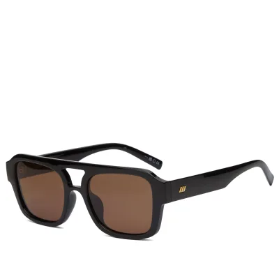 ルスペックス Le Specs 【 Subzero Sunglasses 】 サングラス Black & Mono Polarized 黒色 ブラック