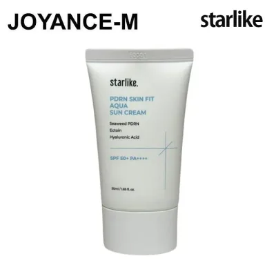 【starlike】PDRNスキンフィットアクア日焼け止め 50ml / PDRN Skin Fit Aqua Sun Cream / 日焼け止め/UVケア/韓国コスメ