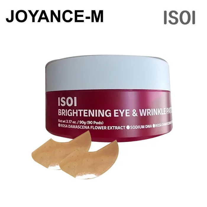 【ISOI】ブライトニングアイ&眉間パッチ 90枚 / Brightening Eye & Wrinkle Patch 90P / ローズ 弾力 キメ 引き締め 透明感 潤い 保湿 目元 敏感肌 乾燥肌 機能性 スキンケア 韓国コスメ