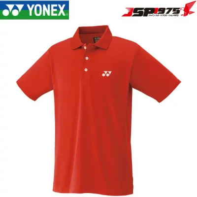 Free Shipping YONEX Wear Unigame Shirt Badminton/Tennis Uniform Sunset Red SS Size 10800