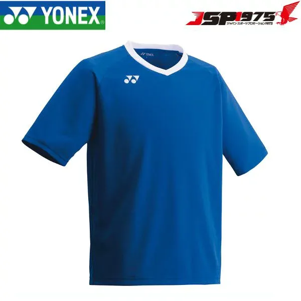 送料無料 クロネコゆうパケット ヨネックス YONEX 大人用 ユニプラクティスTシャツ サッカー フットサル 半袖 試合 練習 部活 クラブ ブルーカラー Sサイズ FW1006