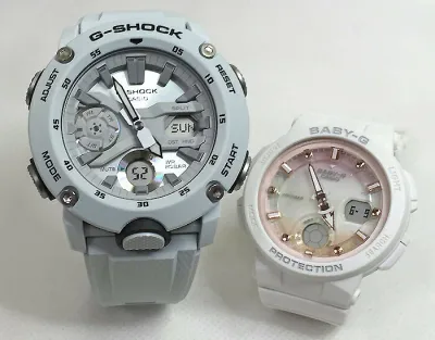 【愛の証 一緒にタフな時を刻もう】Gショックペアウオッチ G-SHOCK BABY-G ペア腕時計 カシオ 2本セット アナデジ GA-2000S-7AJF BGA-250-7A2JF スマート 婚約夫婦 高級クリスマス プレゼント おすすめ 誕生日 御祝い還暦 銀婚式 結婚記念日 婚約
