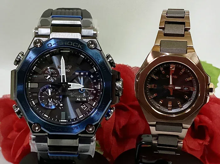 【愛の証 一緒にタフな時を刻もう】ペアウオッチ gショックGショックペア G-SHOCK BABY-G ペアウォッチ ペア腕時計 カシオ 2本セット gショック 電波ソーラー MTG-B2000B-1A2JF MSG-W350CG-5AJF クリスマス
