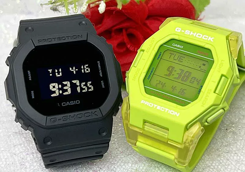 【愛の証 一緒にタフな時を刻もう】ペアウオッチ gショックGショック ペアウオッチ G-SHOCK ペア腕時計 カシオ DW-5600UBB-1JFGD-B500S-3JFプレゼント ギフト クリスマス 誕生日 御祝い還暦 銀婚式 結婚記念日 バレンタイン 婚約