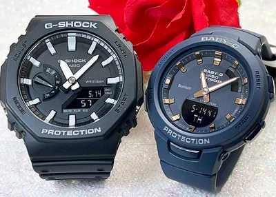 【愛の証 一緒にタフな時を刻もう】Gショック ペアウオッチ G-SHOCK BABY-G ペア腕時計 カシオ 2本セット アナデジ GA-2100-1AJFBSA-B100-2AJF 人気 婚約 夫婦 高級 クリスマス プレゼント おすすめ誕生日 御祝い還暦 銀婚式 結婚記念日 婚約