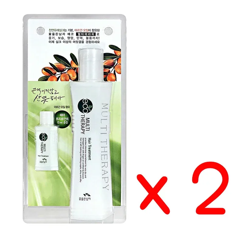 【花を持つ男子】 ★1+1★エコクリニック マルチテラピ 160ml+15ml(贈呈)2set ★エッセンスタイプでべたつかなくさっぱりした使用感★ヘアもちろん顔にもボディーにも使えます。
