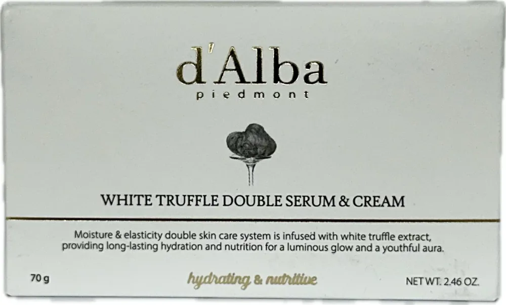 【d'Alba】ダルバ ホワイトトリュフ ダブルセラム&クリーム 70g 韓国 コスメ/dalba(並行輸入製品)