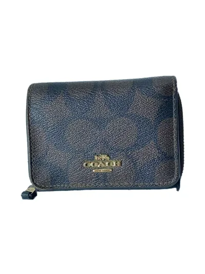 【中古】COACH◆3つ折り財布/--/BRW/総柄/レディース/7331【服飾雑貨他】