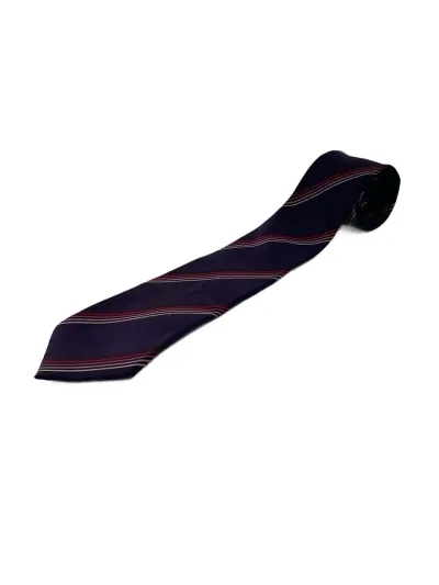 【中古】LOUIS VUITTON◆ネクタイ/シルク/PUP/ストライプ/メンズ//【服飾雑貨他】