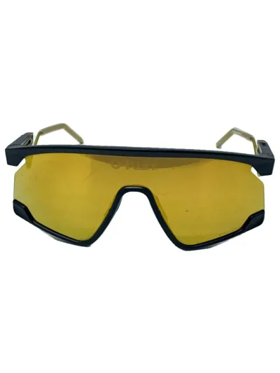 【中古】OAKLEY◆サングラス/--/プラスチック/BLK/YLW/メンズ【服飾雑貨他】