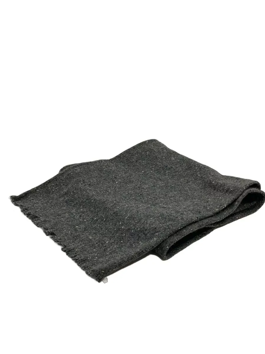 【中古】Johnstons◆マフラー/カシミア/GRY/無地/メンズ【服飾雑貨他】