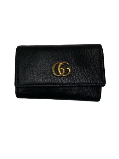 【中古】GUCCI◆キーケース/レザー/BLK/レディース【服飾雑貨他】