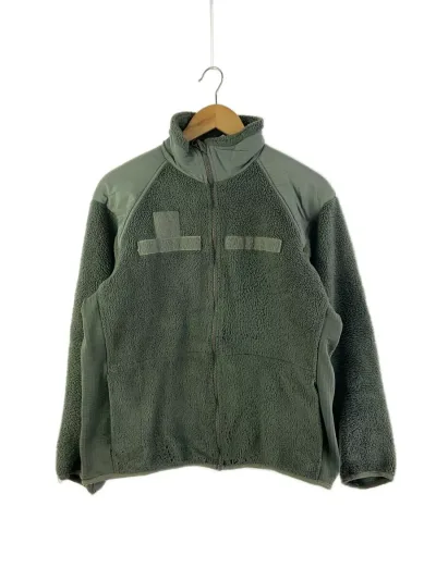 【中古】US.ARMY◆フリースジャケット/FLEECE COLD WEATHER JACKET/S/KHK/8415-01-538-6739【メンズウェア】
